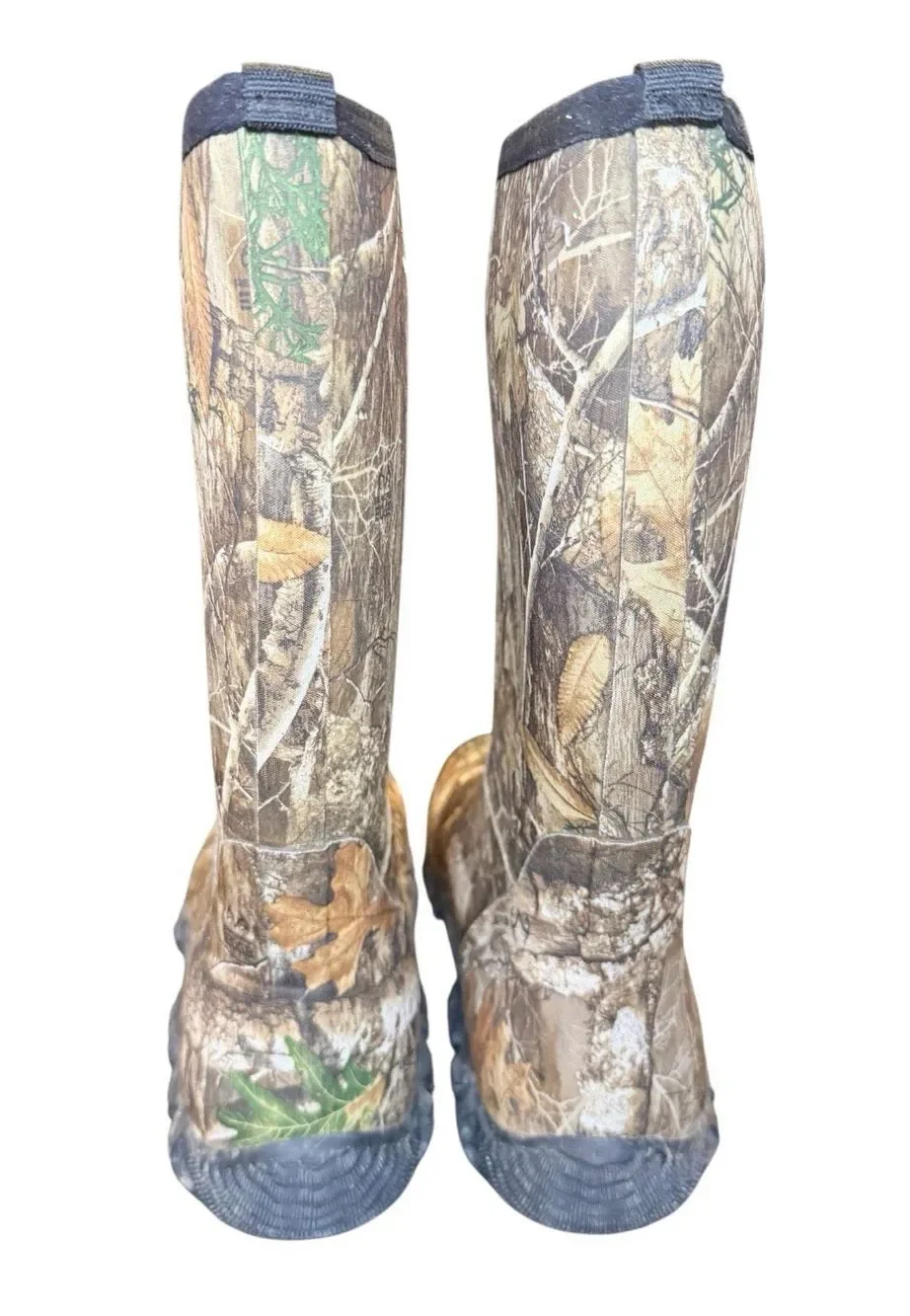 Magellan Outdoors Camo Rubber Boots Sz.11 Hunting Heavy-Duty Outdoors